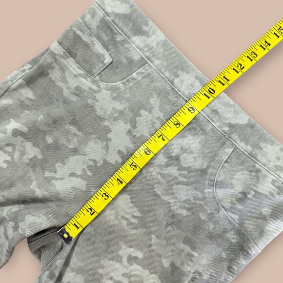 SPANX Camo Jeggings Slim Fit Ankle Leggings Pull On Size M Stone Washed Stretchy - Picture 13 of 16